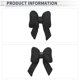 thumbnail image 4 of Almohada para Cabeza de Automóvil Unique Bargains Ergonomica y Cómoda Soporte para el Cuello Algodón y Lino Espuma de Memoria Ancho Ajustable Negro 2 Pcs para Conducir Viajar, 4 of 7