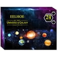 thumbnail image 1 of Planet Blind Box Universe Galaxy Collection Set Calendario De Adviento De Navidad Space Planet Kit Con 24 Cosmic Planet Countdown Toys Caja De Regalo Para Niños Eigraketly HA022168-00, 1 of 6