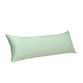thumbnail image 6 of evoLive 100% Rayon Derived from Bamboo Cooling Breathable Body Pillow Cover/Pillowcases 21x54 inches with Hidden Zipper Closure (Milky Green, 21“X54“ Body Pillow Cover), 6 of 7