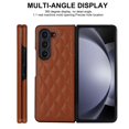 thumbnail image 5 of ELEHOLD for Samsung Galaxy Z Fold7 Case,Women Luxury PU Leather Ultra Slim Anti-Drop Protection Cover All-Inclusive Shockproof  New Case for Samsung Galaxy Z Fold7,Brown, 5 of 7