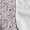 thumbnail image 4 of Geometric Circle Microwave Oven Cover, Pastel Toned Feminine Circular with Spherical Dots Spread Art, Water Resistant Organizer with Pockets for Kitchen, 36" x 12", Pink Violet, by Ambesonne, 4 of 4