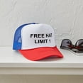 thumbnail image 4 of CafePress - Free Hat Limit 1 - Adjustable Unisex Printed Trucker Hat with Mesh Back, 4 of 10