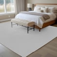 thumbnail image 4 of Grey Area Rug 5x8 FT, Non Slip Bedroom Throw Carpet, Modern Pure Gray Washable Soft Floor Carpet Non-Shedding Rug for Living Room Nursery Dorm Office, 4 of 9