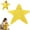 za2-cf0824 Yellow, variant on Baby Star Suit Starfish Baby Outfit Hooded Romper Newborn Wearable Blanket Infant Footie Jumpsuit for Cold Weather