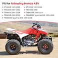 thumbnail image 3 of M MATI Axle Lock Nut Kit for Honda Sportrax TRX300EX TRX400EX TRX450ER TRX450R TRX400X 300X 250X ATC250R 350X, 3 of 9