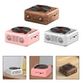 thumbnail image 5 of HLONK Radio FM Portable Haut-Parleur Intégré Lecteur CD Rétro Haut-Parleur Compatible Bluetooth, 5 of 5
