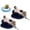 2pcs blue single sofa + foot pump, variant on 2 Pack U-Shaped Inflatable Single Sofa with Armrest & Foot Pump, Portable Outdoor Lounge for Camping, Parties & Holiday Gift for Friends
