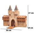 thumbnail image 5 of Puzle 3D de madera Barbican P Castle Gate, 28 cm, escala 28 mm, 5 of 5