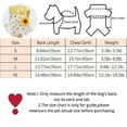 thumbnail image 2 of Dinheiro Vestido para Perros Vestidos para Cachorros Suaves y Transpirables Elegante Vestido de Princesa con Encaje Floral para Mascotas con Girasol para Perros pequeños Vestidos para Perros Vestidos, 2 of 8