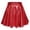 Red, variant on Otvok Womens Nightclub Skirt Performance Pleated Metal Folding Mini Skirt