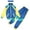 Blue, variant on 80s 90s Retro Windbreaker Set Girls Workout Outfit Track Suit for Girls,Color:Pink,Size:12-14 Years
