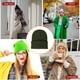 thumbnail image 5 of Minnieouse Gorros Beanie Gorros de punto Unisex Skullcap manga hilo multifuncional a prueba de viento accesorios para el cabello para deportes al aire libre Sombreros ejercito verde Minnieouse AP010147-27, 5 of 5