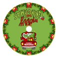 thumbnail image 2 of Grinch Christmas Decorations Grinch Decor the Grinch Christmas Tree Skirt, Red & Green Merry Christmas Tree Skirt Collar, Soft Xmas Holiday Decoration, 2 of 4