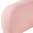 thumbnail image 3 of Solid Blush Cotton Duck Junior Bed Rest Pillow, 3 of 4