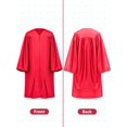 thumbnail image 4 of Set de gorra y bata de graduación QZYL 2025 para niños, color rojo, 4 of 8