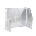 thumbnail image 6 of FRCOLOR wall oil shield Guard Splatter Shield Guards Aluminum Foil Metal Gas Stove Shield Oil Splatter Screen for Kitchen Wall,47.24"X19.69"X0.12", 6 of 10
