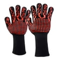 thumbnail image 1 of Guantes De Barbacoa Resistentes Al Calor Extremo Antideslizante Horno De Cocina Manoplas Calientes 1472 ℉ / 800 ℃ Sweethay EL010619-00, 1 of 6