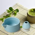 thumbnail image 5 of Traditional Matcha Set Japanese Ceramic Matcha Bowl for Family Beverage Gift Blue, 5 of 8