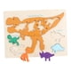 thumbnail image 5 of Rompecabezas de madera educativo con tablero de enhebrar, juego de emparejar y set preescolar Dinosaurio, 5 of 9