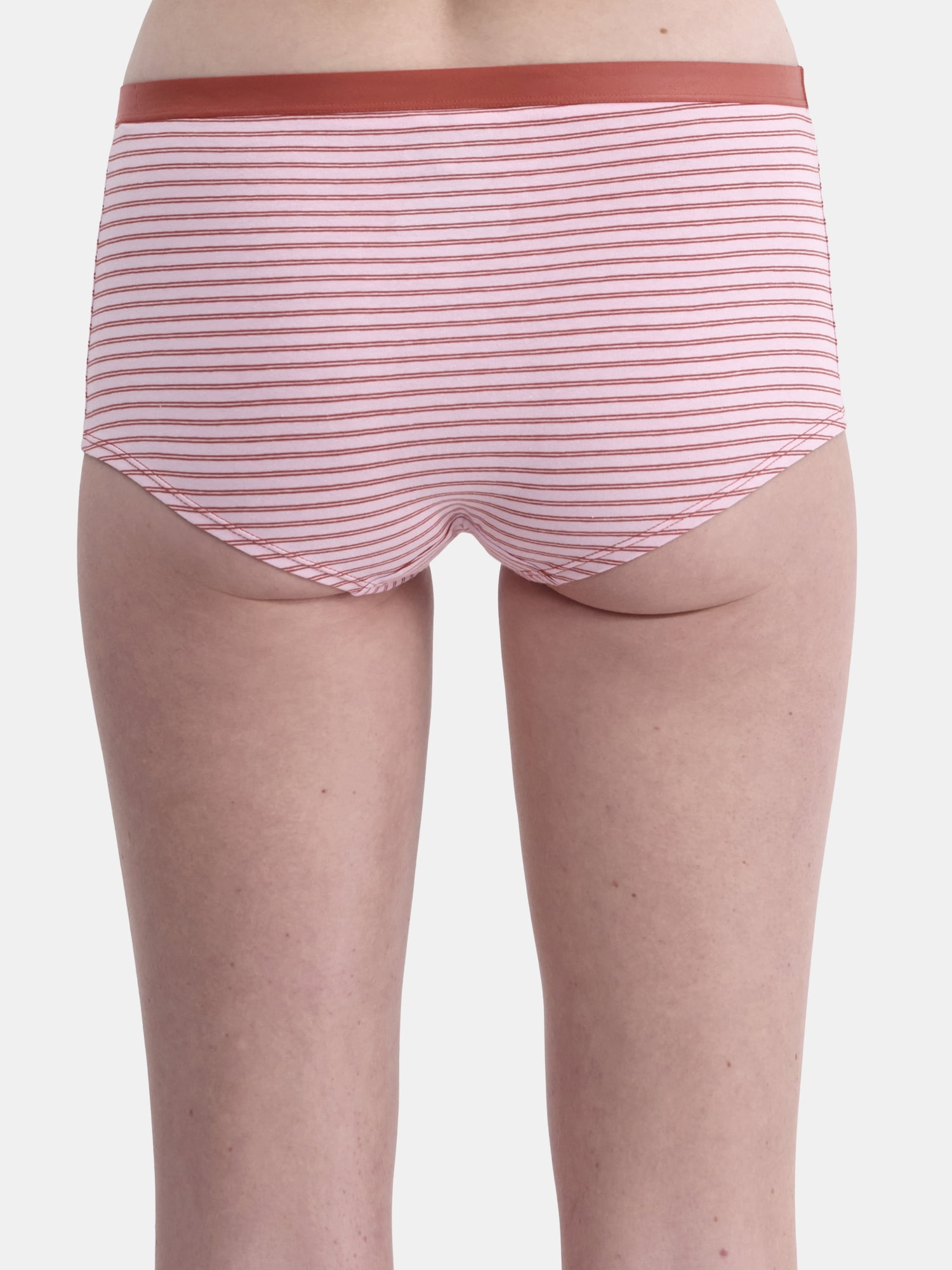 No Boundaries Cotton Boyshort Panty, Women’s and Women’s Plus, Sizes S-XXXL