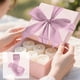 thumbnail image 1 of Cinta De Poliéster 1Pcs 5m Threaded Glitter Ribbon Chiffon Crinkle Satin Bow for Gift Box Bouquet Wedding Card Decoration in Pink JASKFLY, 1 of 8