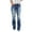 221#Dark blue, variant on Casual Denim Pants Clearance Womens Jeans Jeans Women's Juniors High Rise Denim Bell Bottom Flares Wide Leg Trouser Pants
