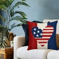 thumbnail image 6 of OutmaxHome 4th of July Pillow Covers 18x18 Independence Day Memorial Day Outdoor Decor Throw Pillows for Couch American Flag Patriotic Star and Stripes Pillowcase Decorative Cushion Case for Sofa, 6 of 6