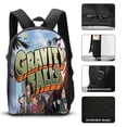 thumbnail image 3 of Gravity Falls Backpacks 3 Piece Set Bookbag with Lunch Bag And Pencil Case, 3 of 8