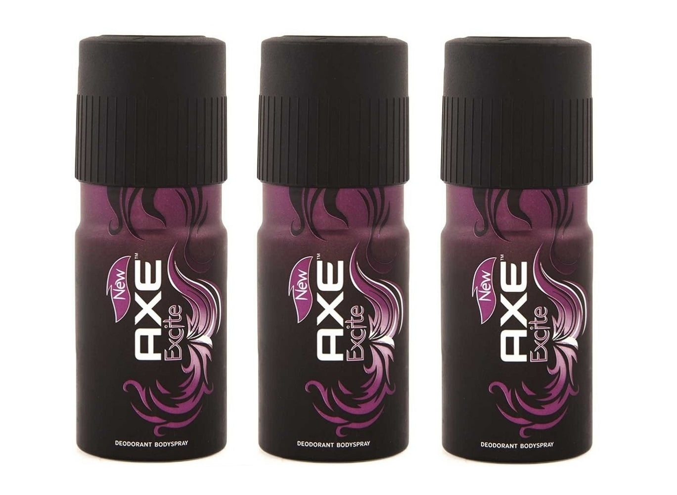 Axe Body Spray Deodorant Excite 150 Ml (Pack Of 3)