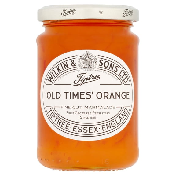 Wilkin & Sons Ltd Tiptree 'Old Times' Orange Fine Cut Marmalade 340g (pack of 6)