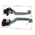 thumbnail image 2 of 2PCS Motorcycle Clutch Brake Levers Handles For Most Motorcycle, 2 of 8