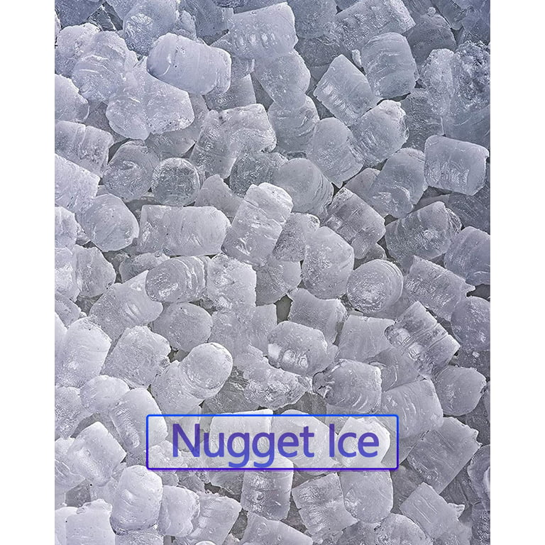 Kbice 2.0 Self Dispensing Countertop Nugget Ice Maker, Crunchy Pebble