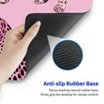 thumbnail image 5 of Mouse Pad,Leopard Mouse Pad for Desk,Hot Pink Mouse Pad,Pink Desk Accessories for Women Girls,Preppy Room Dorm Decor Mouse Pads for Wireless Mouse Laptop, 5 of 6