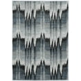thumbnail image 2 of 94" X 130" Blue Ivory  Polypropylene Rug, 2 of 3