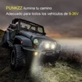 thumbnail image 4 of Par Faros Led Auxiliares Ojo De Angel Para Camion 16000lm, 4 of 8