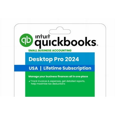 Quick Books Desktop Pro 2024 - Lifetime License No Expiry - Fast Walmart Message Delivery 1-6 Hours - For Windows
