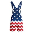 thumbnail image 4 of American Flag Overalls for Men Loose Fit Patriotic Bib Jumpsuit Shorts USA Print Casual Summer Festival Clothing for Independence Day Outdoor Activities, 4 of 4