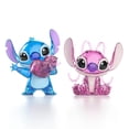 thumbnail image 2 of figuras de acción de Stitch y Angel, 14cm, bloques de construcción de cristal, regalos para la decoración de la habitación de los niños, 2 of 5