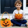 thumbnail image 5 of Boovnll Halloween Bucket Basket Bags, Felts Pumpkin Trick or Treat Bags, Halloween Candy Bags Treat Bags for Kids, Halloween Basket, Halloween Treat Bags, Halloween Bags, 5 of 7