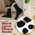 thumbnail image 3 of Loritta 6 Pairs Mens Fuzzy Sock Fluffy Warm Winter Cozy Socks for Men Size 6-12, 3 of 6
