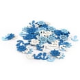 thumbnail image 3 of 100 Pcs 25x20mm Wooden Anchor Mini Pendants Scrapbooking Home Embellishments Decorative Buttons (Random Color), 3 of 6
