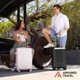 thumbnail image 2 of Maleta de viaje Carry-on de mano cabina 20” 10 kg ABS doble calibre candado de alta seguridad TSA LOCK Armored Travel Rosa, 2 of 9