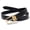 Black, variant on Maikun Belts for Men Gold Buckle Vintage Crazy Horse Leather Black Casual Belt