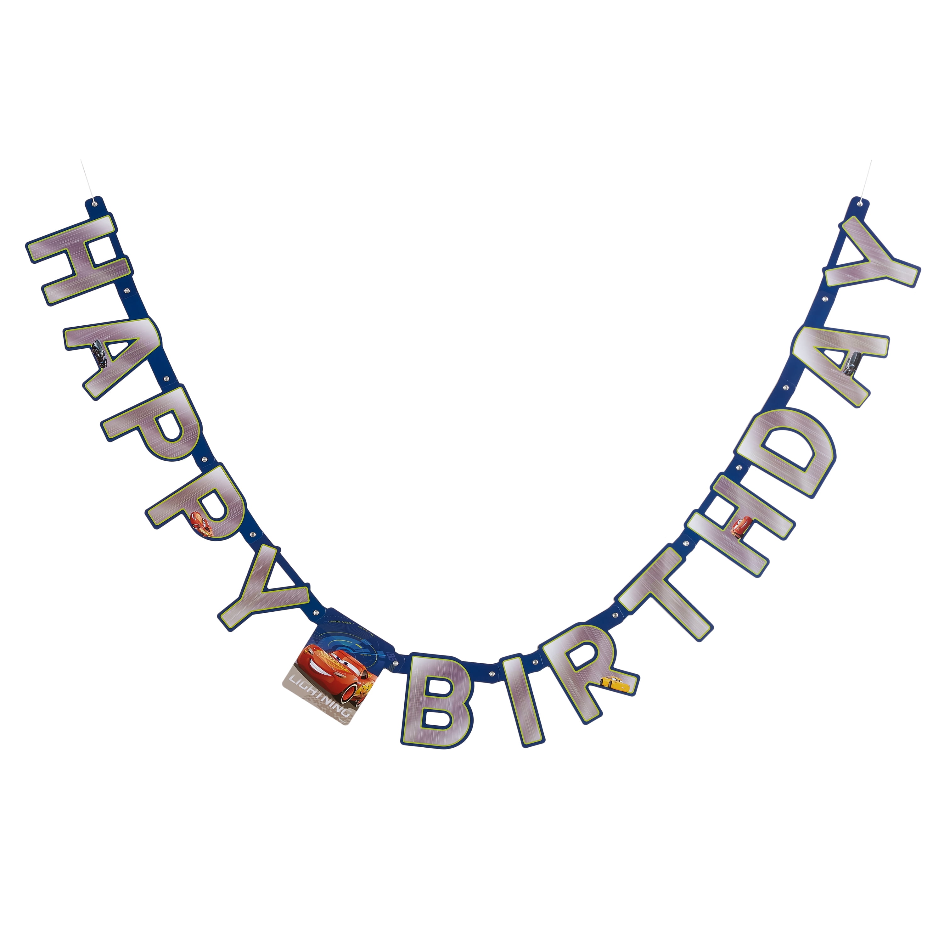 Cars 3 Happy Birthday Party Banner 6 59 Ft Walmart Com Walmart Com Cars 3 Happy Birthday Party Banner 6 59 Ft Walmart Com Walmart Com