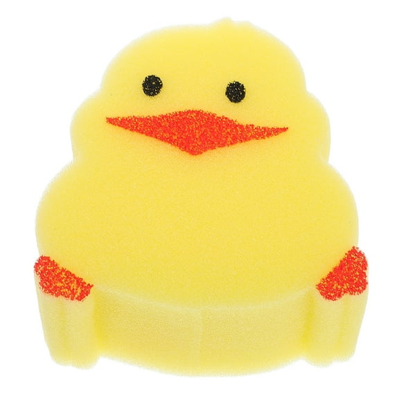 unbranded Toddler Bath Sponge Sponge Bath Brush Newborn 11.00X9.50X4.00CM Yellow