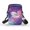 Salamander Pattern, variant on HELLHERO Frog and Mushroom Pattern Double-layer Crossbody Bag with Adjustable Strap Polyester 4.33"x1.97"x7.09" for Women