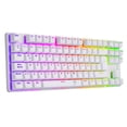 thumbnail image 2 of Teclado gamer mecanico RGB, switch teclas rojas Bora White TT-TGK315W-RS T Dagger 8800-0143 T - DAGGER TTTGK315WRS, 2 of 2
