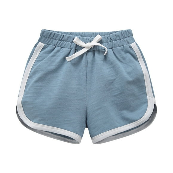 Dsscvnef Toddler Shorts Girls Beach Elastic Causal Toddler Girl Summer Clothes Toddler Biker Shorts 18-24 Months Kids Clothes Girls