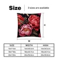 thumbnail image 5 of Peony Inserts Set - 2-Pack Decorative Pillows with Unique Patterns for Throw Pillow Covers for Home Decor, Sofa, Bed - Available in 16x16, 18x18 & 20x20, 5 of 6
