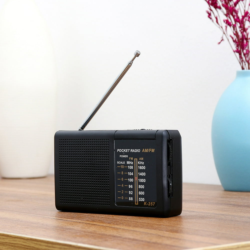 Portable Pocket Size AM/FM Radio 2 Band Stereo Broadcast Receiver